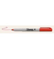 Sharpie Permanent Fine Racey Red Colour Burst bx12
