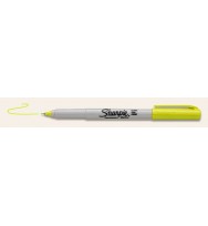 Sharpie Permanent Fine Yellow Colour Burst bx12