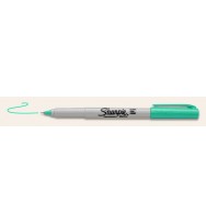 Sharpie Permanent Fine Jetset Jade Colour Burst Box 12