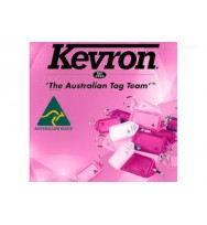 Kevron Keytags Fluro Pink Pk 50