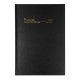 Collins Debden Diary Financial Year 2025/2026 A4 '2 Day -To-Page'  -Black