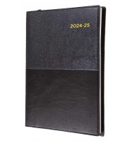 Collins Debden Vanessa A4 Diary 'Two Days-To-Page' -Black 2026