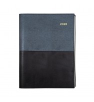 Collins Debden Vanessa Diary 2026 A4 'Day-To-View' - Black