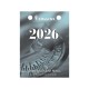 Desk Calendar Refill 2026 Collins  Debden 'Day to Page' Top Punch