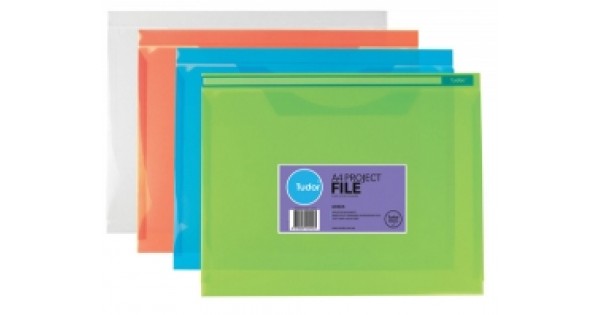 File project tudor a4 blue