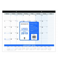 Planner 2018 Debden 420X594MM MTV Table Top Navy