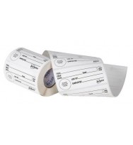 Label Avery 102X47MM Shelf Life Removable White/Black 500/Roll
