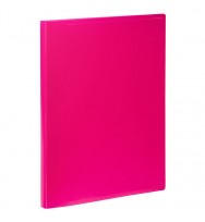 FLAT FILE MARBIG A4 REPORT COVER SUMMER COLOURS PINK