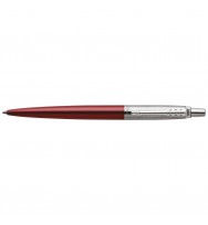 This Parker Jotter Ballpoint Pen -Kensington Red Chrome Trim