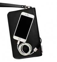 ACCESSORY CASE MODENA RE-CHARGE WITH STRAP BLACK