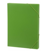 DOCUMENT BOX MARBIG A4 LIME