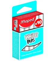 CHALK MAPED WHITE PK10