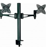 Astrotek Monitor Stand Desk Mount 36cm Arm for Dual Screens 13"-34" 10kg 30° tilt 180° swivel 360° rotate VESA 75x75 100x100 