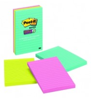Super Sticky POST-IT Note 100x148mm Mia Miami -Pack 3