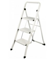 Step Ladder ITALPLAST 3 Step -White