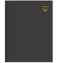 Collins Vanessa A4 Day to Page - Black - 2019
