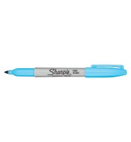 Marker Sharpie Permanent Fine Point Nano Blue Box 12