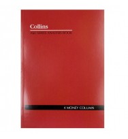 Collins Account Book 'A60" 4 Money Colume