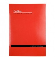 Collins A24 Account Book 4 Money Column A4