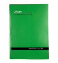 Collins Analysis Book 'A24' Series 18 Money Column A4