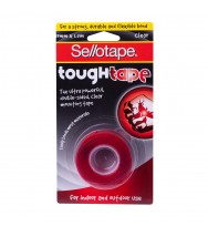 Tape Mounting Sellotape Tough Tape 19MMX1.5M Clear