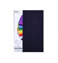 Cover Paper Quill A4 125GSm Black Pack 250 Sheets
