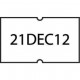 Datecoder Meto 210X160MM 7.22 1 Line 7 Characters (Julian Date) Grey 1