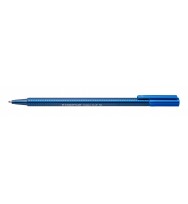Pen Staedtler Triplus Ball 437M Blue Box 10
