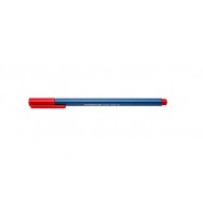 Pen Staedtler Triplus Ball 437M Red Box 10