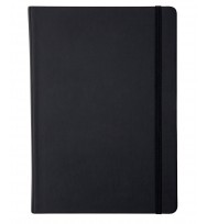Notebook Collins A5 Legacy Feint Ruled Black 240 Pages