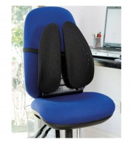 Back Rest Kensington Smartfit Conform Back Support Black