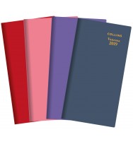 Diary 2019 Vanessa B6/7 Slim Landscape WTV Assorted 