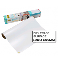 Dry Erase Surface Post-It 1800MM X 1200MM White Super Sticky