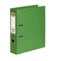 Lever Arch File Marbig A4 PE Linen Summer Colours Lime