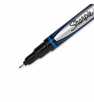 Pen Sharpie Fineliner Blue BX 12