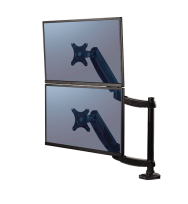 Monitor Arm Fellowes Platinum Series Dual Stacking - Black
