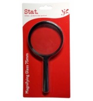 STAT MAGNIFYING GLASS 75MM EA 