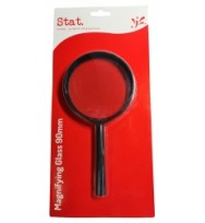 STAT MAGNIFYING GLASS 90MM EA