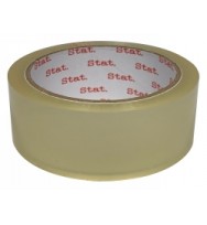 STAT TAPE PACKAGING 36MM X 50M CLEAR EA 