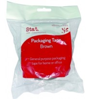 STAT TAPE PACKAGING 48MM X 50M BROWN  EA 