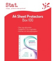 Sheet Protectors STAT A4 -Box 1000