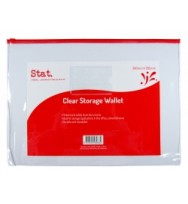 Clear Data Envelope 390x285mm Extra Large Ea 