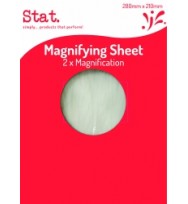 STAT MAGNIFYING SHEET 210X280M EA