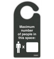 Door Hanger 100mm x 210mm Maximum capicity