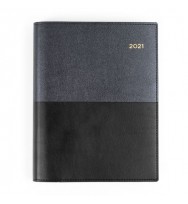 Collins Debden Vanessa A5 Diary 2022 'Daily' -Black