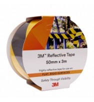 Reflective Tape 3M 50xm x 3m  Yellow/Black