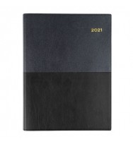 Collins Debden Vanessa Diary 2022 A4 'Day-To-View' - Black