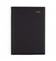 Collins Debden Belmont Diary 2022 A5 'Day-To-Page' -Black