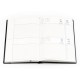 Collins Debden Belmont Diary 2022 A5 '2 Day-To-Page' Window Face -Black
