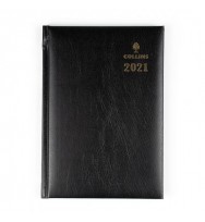 Collins Debden Sterling Diary 2022 A5 'Weekly' -Black